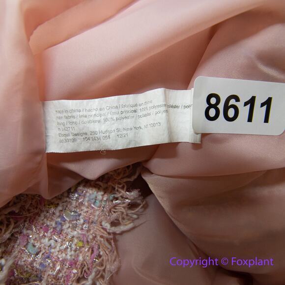 Eloquii tweed cropped top rainbow pink women plus size 16 - Picture 10 of 10